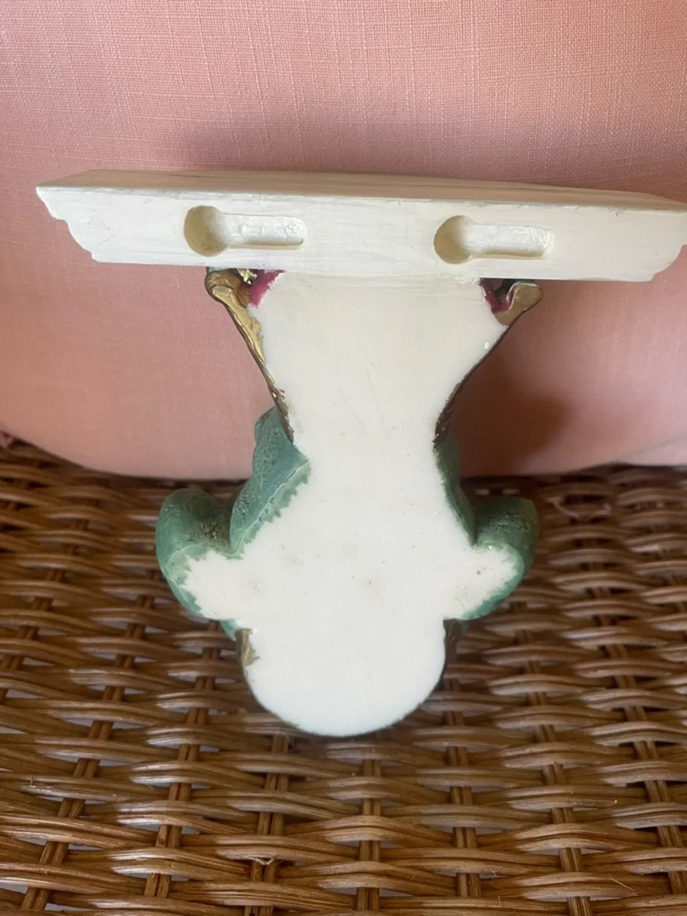 King Frog Prince Keeper Plate Shelf Ledge Wall Mount